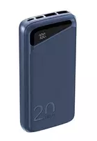 Mėlynas 20000 mAh powerbankas Navitel PWR20 MX