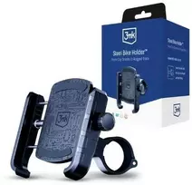 3mk Steel Bike Holder telefono laikiklis dviračiui - juodos spalvos