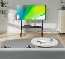 Laikiklis TECHLY grindų stovas su lentyna 45-90 colių LCD/LED/plazminiam televizoriui