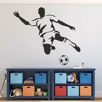Interjero lipdukas Futbolininkas