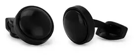 Troli Elegant juodas cufflinks