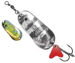 Blizgė Dragon GNOM sidabrinė / upėtakis 20-26g