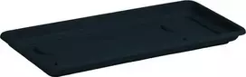 Nicoli 75x34x6cm lėkštelė Sottocassetta Mega 80, antracito spalvos