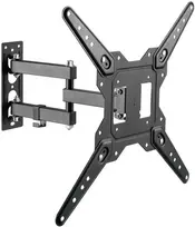 Laikiklis Maclean TV or monitorius mount, universal, max VESA 400x400, 23-55", 30kg, juodas, MC-701N