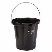 Kibiras Vikan Higieninis 6 l juodas valymui / sąlyčiui su maistu, 1 vnt.