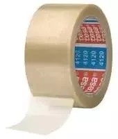 Pakavimo juosta tesa 4120 PVC 50 mm x 100 m, skaidri, 6 ritinėlių pakuotėje - (1 vnt.)