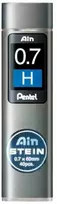 Pentel AIN STEIN aukšto polimero sąsagė, H, 0,7 mm, 40 vnt. dėžutėje.