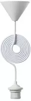 Nielsen_Light Tvirtinimo rinkinys, baltas, pakabinamam šviestuvui, E27, 2,0 metrai