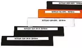 Jb Olsen As Stebėjimo stiklas 22x108mm - žalias suvirinimo šalmui