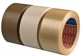 Beiersdorf Lipni juosta tesa grioveliais PVC, skaidri, 48 mm x 66 m, 4100 g - (66 metrai ritinėlyje)