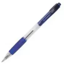 Multi Q-connect tušinukas, mėlynas, su gumine rankena, 0,7 mm, 12 vnt. pakuotėje x 12 vnt./dėžutėje
