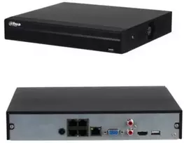 IP REGISTRATORIUS + KIETAS DISKAS NVR4104HS-P-4KS3-1×960G/SSD 4 KANALAI, 4 PoE DAHUA