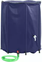 Vandens talpa su čiaupu, sulankstoma, 1250l, PVC