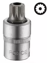 Force Dvylikakampis-galvutė Spline M14 1/2"