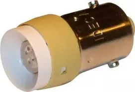 IDEC LED lemputė BA9S 24V AC/DC, geltona