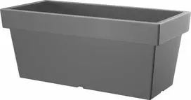 Prosperplast Išilginis puodas, puodas, balkono dėžutė LOFLY CASE DLOFC600-405U, Spalva pilka, Prosperplast, matmenys 60x22.5x26 cm