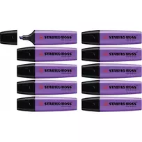 Fluorescencinis žymeklis Stabilo Boss Violetinė 10 vnt.