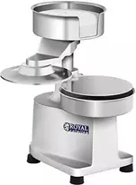 Royal Catering Rankinis presas mėsainiams, mėsainiams, dia. 15cm + 500 popierinių diskų