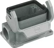 HARTING Deutschland GmbH & Co. KG Bazinis korpusas su plastikiniu dangteliu 19 30 006 1255 (19300061255)