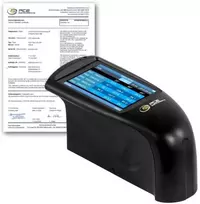 Blizgumo matuoklis PCE-IGM 100-ICA su ISO kalibravimo sertifikatu