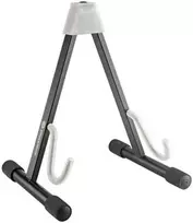 Konig & Meyer Stovas el. gitarai K&M 17540 juodas su permatomais laikikliais