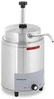 Royal Catering Sauce šildytuvas elektrinis su pompos dozatoriumi 3,3l 550W
