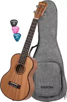 Tenorinė ukulelė kairiarankiams Cascha Mahogany HH 2048L
