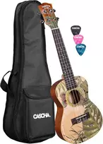 Koncertinė ukulelė Cascha Art Leafy HH 2606