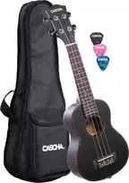 Soprano ukulelė Cascha Mahogany juoda HH 2262