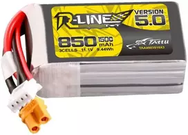 Gens Ace & Tattu Tattu R-Line versija 5.0 850mAh 3S 11.1V 150C XT30U-F