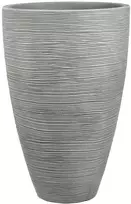 Apvalus sodo vazonas 40 x 60 cm pilkas PATIO