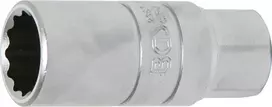 Bgs Technic Galvutė žvakėms su guminiu laikikliu, 12 kampų | 10 mm (3/8") | 18 mm (2387)