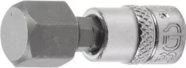 Bgs Technic Antgalis įpresuotas į galvutę | 6,3 mm (1/4") | hex šešiakampis 12 mm (2161-12)