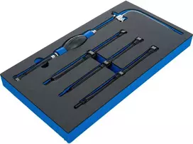 Bgs Technic Dyzelino kuro sistemos nuleidimo ir valymo įrankių rinkinys | Ford & Land Rover (70345)