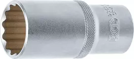 Bgs Technic Galvute ilga 12 kampų | 12,5 mm (1/2") | 27 mm (9363)