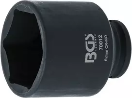 Bgs Technic Galvutė smūginė šešiakampė | 12,5 mm (1/2") | 52 mm (70012)