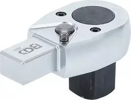 Bgs Technic Terkšlinė reversinė galvutė jėgos raktui | įstatoma 14 x 18 mm | smulkūs dantukai | 20 mm (3/4") (2823)