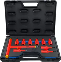 Bgs Technic Antgalių rinkinys VDE profesionalus | 1/2" pavara | Torx T20–T55 | 10 vnt. (7131)