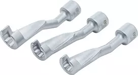 Bgs Technic Raktų dyzelinio kuro vamzdelių sujungimams rinkinys | 12,5 mm (1/2") | 14 - 17 - 19 mm (8450)