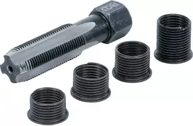Bgs Technic Žvakės sriegio remonto rinkinys | M14 x 1,25 mm | 5 vnt. (152)