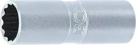 Bgs Technic Galvutė žvakėms su guminiu laikikliu, 12 kampų | 12,5 mm (1/2") | 16 mm (2385)
