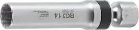 Bgs Technic Galvutė žvakėms šarnyrinė 12 kampų | su atramine spyruokle 10 mm (3/8") | 14 mm (2390)