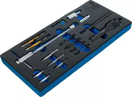 Bgs Technic Kaitinimo žvakių išėmimo ir jų sriegio remonto komplektas | M8 / M10 | 17 vnt. (8297)