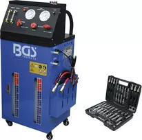 Bgs Technic Automatinės pavarų dėžės keitimo ir plovimo stotelė | su adapterių rinkiniu (7082)