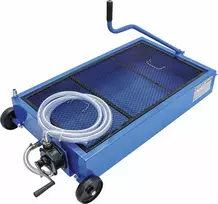 Bgs Technic Alyvos nuleidimo vonelė | su pompa | mobili | 55 l (70153)