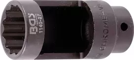 Bgs Technic Deguonies jutiklio galvutė | 12,5 mm (1/2") | 27 mm 12 kampų, 28 mm langas (1140-27)