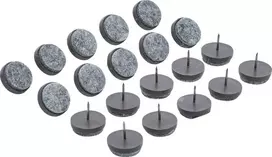 Bgs Technic Vailokinių padukų rinkinys | su vinukais | Ø 24 mm | 20 vnt. (80868)