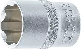 Bgs Technic Galvutė šešiakampė | Super Lock | 12.5 mm (1/2") | 21 mm (2421)