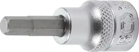 Bgs Technic Antgalis įpresuotas į galvutę | 10 mm (3/8") | hex šešiakampis 6 mm (2579)
