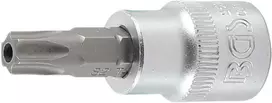 Bgs Technic Antgalis įpresuotas į galvutę | 10 mm (3/8") | T-Star su skyle | (Torx) T45 (2597)